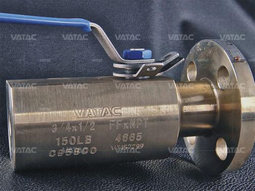 Vanne à boisseau sphérique flottant - Q41F - Vatac Valves (Wenzhou) Corporation - manuelle / de prélèvement / d'isolement