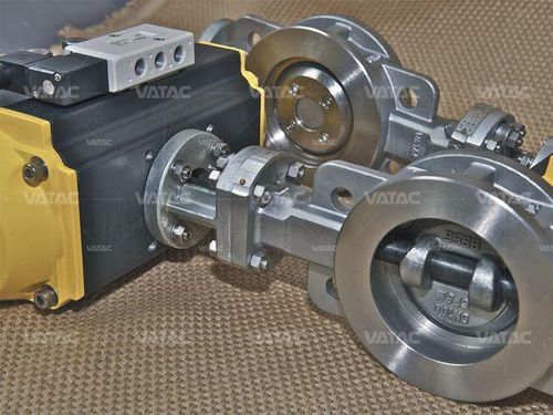 Vanne papillon - Vatac Valves (Wenzhou) Corporation - électrohydraulique / pneumatique / manuelle