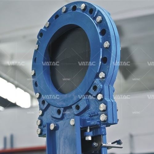 Vanne à guillotine - Vatac Valves (Wenzhou) Corporation - électrohydraulique / pneumatique / manuelle