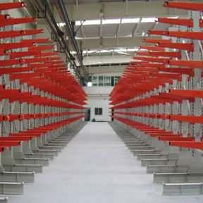 Système de rack cantilever - Nanjing Weida Logistics Equipment Company - mono-face / double-face / réglable