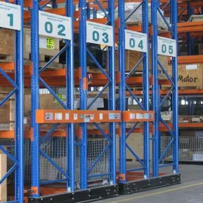 Rayonnage pour entrepôt de stockage - Nanjing Weida Logistics Equipment Company - mobile / compact / pour rouleaux