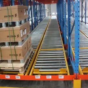 Rayonnage mobile - Nanjing Weida Logistics Equipment Company - pour boîtes / à palettes / en acier