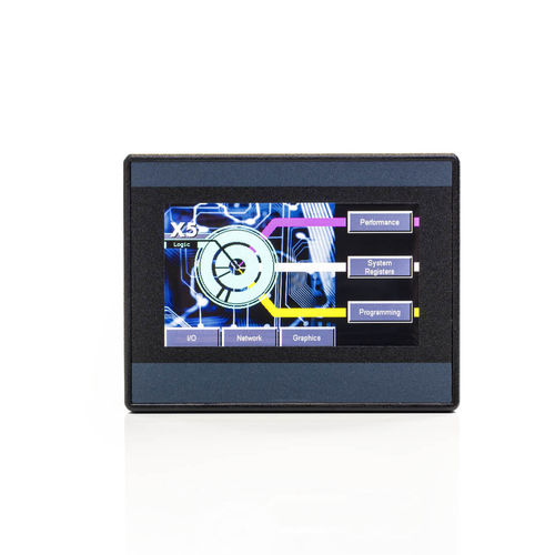 Automate programmable avec HMI intégrée - X5 - Horner Automation - embarqué / micro / sur rail DIN