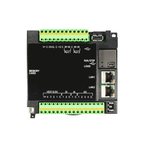 Contrôleur d'automatisme programmable compact - HE-RCC2414 - Horner Automation - pour montage sur panneau / sur rail DIN / avec E/S intégrée