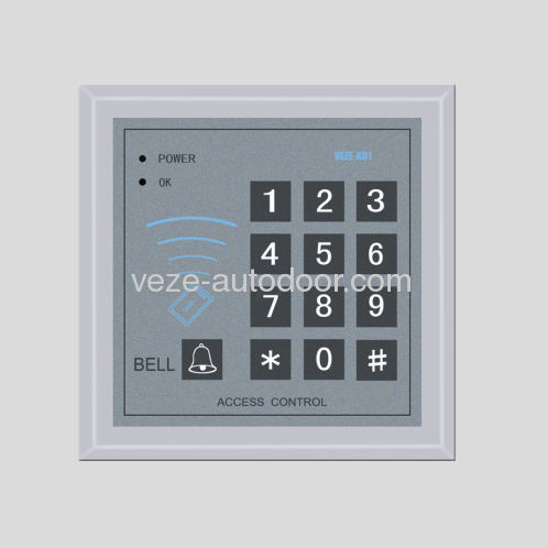 Lecteur de carte pour contrôle d'accès - Ningbo VEZE Automatic Door Co., Ltd. - RFID / 125 kHz / à clavier intégré