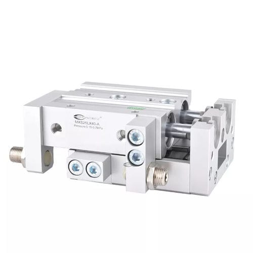 Vérin à table coulissante - MXS Series - Ningbo VPC Pneumatic Co., Ltd. - pneumatique / double effet / pour salles blanches