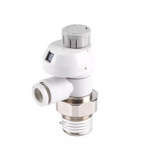 Vanne de contrôle de débit - AS-FS Series - Ningbo VPC Pneumatic Co., Ltd. - à pointeau / à commande assistée / pour air