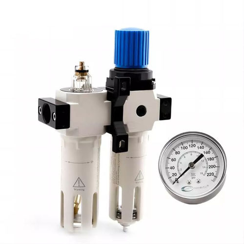 Filtre régulateur lubrificateur à air comprimé - VFC Series - Ningbo VPC Pneumatic Co., Ltd. - en aluminium / à raccord à vis / réglable