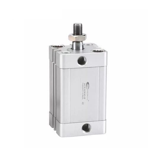 Vérin compact - ACE(ADN) Series - Ningbo VPC Pneumatic Co., Ltd. - pneumatique / à piston / à double tige