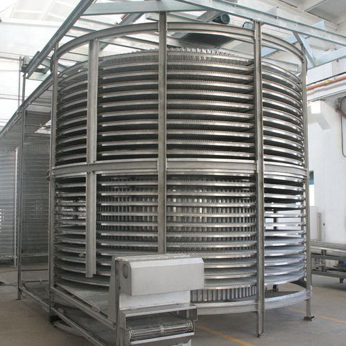 Congélateur en spirale - DSF, SSF series - SHAOXING WALLEY FOOD MACHINERY CO., LTD. - de process / en acier inoxydable / de refroidissement