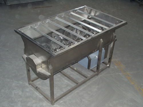Mélangeur à rubans - SJB - SHAOXING WALLEY FOOD MACHINERY CO., LTD. - batch / de légumes / double