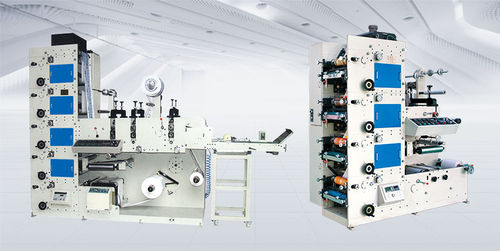 Presse flexographique à 6 couleurs - WJRB-320 series - Hebei Wanjie Machinery Technology Co., Ltd. - à 4 couleurs / d'étiquettes