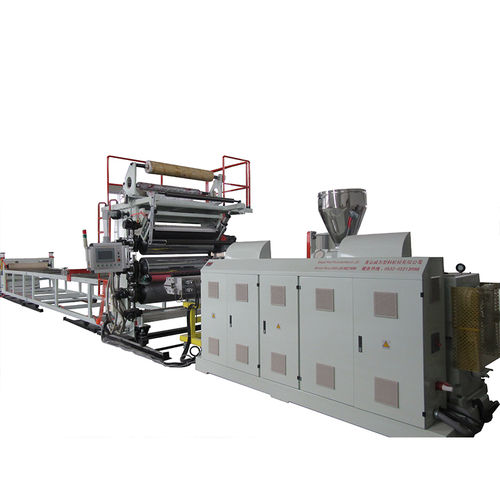 Ligne d'extrusion de plaques - SJZ-80/156 - Qingdao Weier Plastic Machinery Co., Ltd. - pour PVC