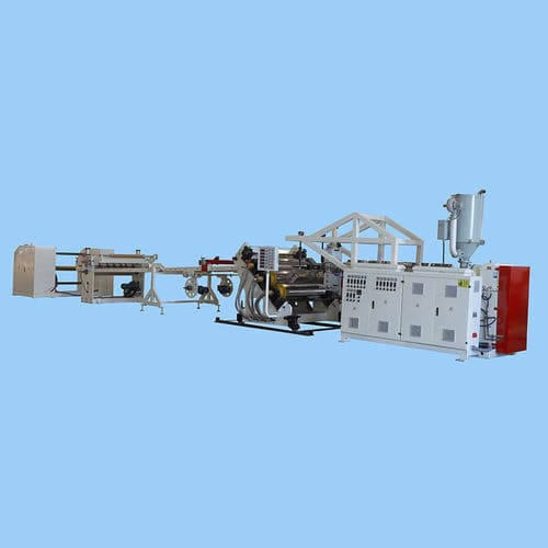Ligne d'extrusion de plaques - SJ-120 - Qingdao Weier Plastic Machinery Co., Ltd. - pour EVA / pour TPU