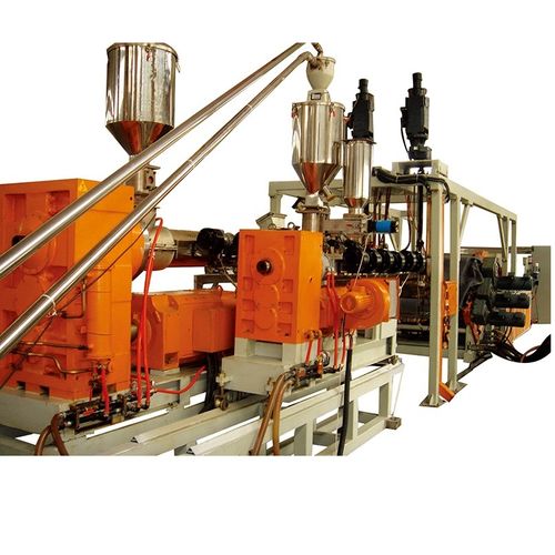 Ligne d'extrusion double vis - S series - Qingdao Weier Plastic Machinery Co., Ltd. - de plaques / pour PET