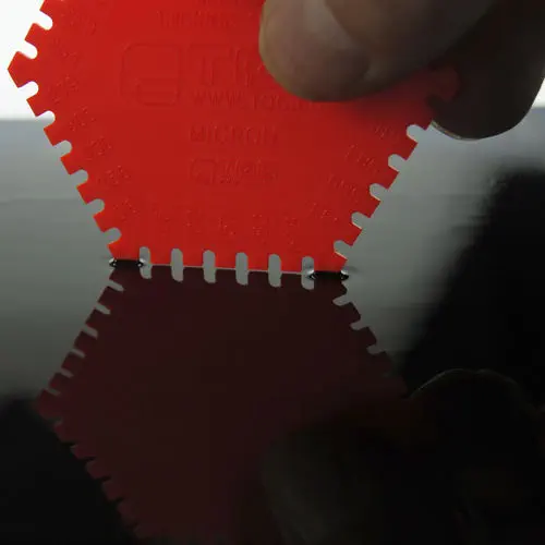 Peigne à Film Humide En Acier Inoxydable - Jauge D'épaisseur De Peinture/vernis 25-3000 µm - Outil De Mesure Précis - 2
