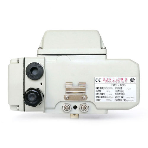 Actionneur de vanne électrique - DCL series - Dynamic Corporation Limited - type quart de tour / à vis sans fin / en aluminium