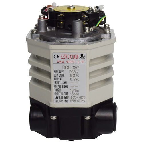 Actionneur de vanne électrique - DCL-G series - Dynamic Corporation Limited - type quart de tour / à vis sans fin / compact