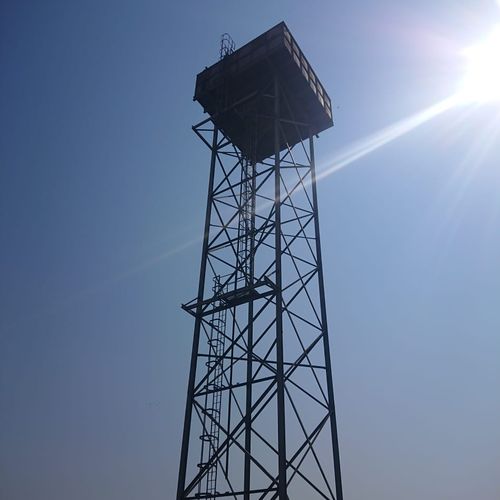 Cuve aérienne - Dezhou Weiren Water Supply Equipment Co., Ltd. - de stockage d'eau / d'eau / galvanisée
