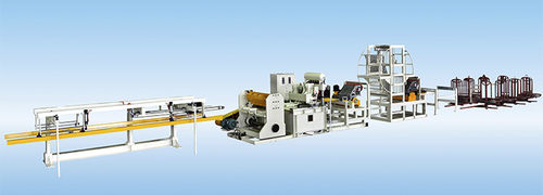 Ligne de soudage automatique - Ningbo Xinchang Machinery Co., Ltd. - pour grille métallique / pour profilés / PLC