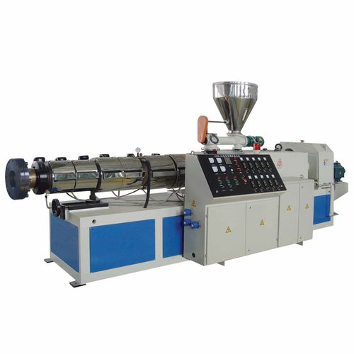 Extrudeuse bivis conique - SJSZ series - ZHANGJIAGANG QING CHEN YU MACHINERY CO., LTD. - de compoundage / pour PVC / à haut débit
