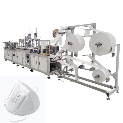 Ligne de production pour masques de protection - ZHANGJIAGANG QING CHEN YU MACHINERY CO., LTD. - automatique