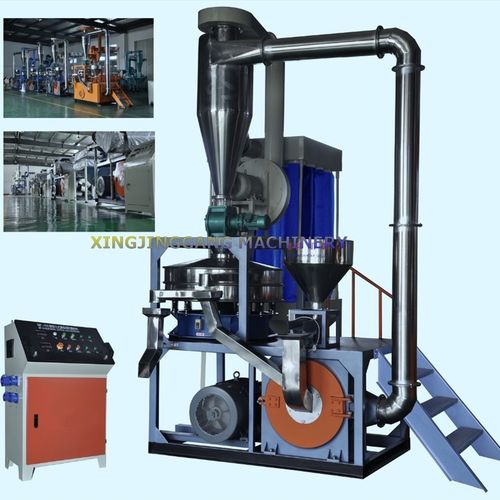 Broyeur pour matières plastiques - MF series - ZHANGJIAGANG QING CHEN YU MACHINERY CO., LTD. - à disques / vertical / automatique