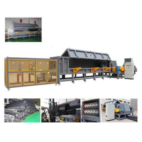 Déchiqueteur à 2 arbres - XJG-W series - ZHANGJIAGANG QING CHEN YU MACHINERY CO., LTD. - pour tuyaux