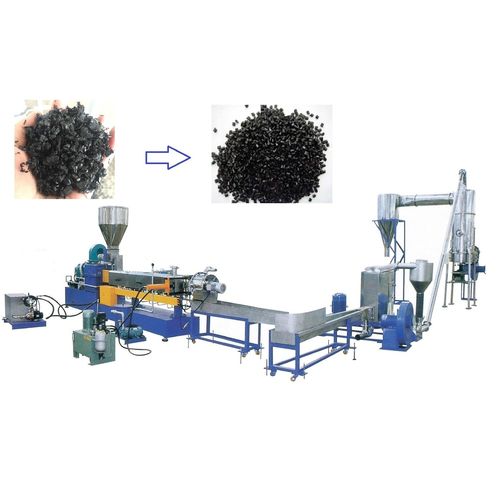 Ligne de recyclage pour PE - ZHANGJIAGANG QING CHEN YU MACHINERY CO., LTD. - avec granulation