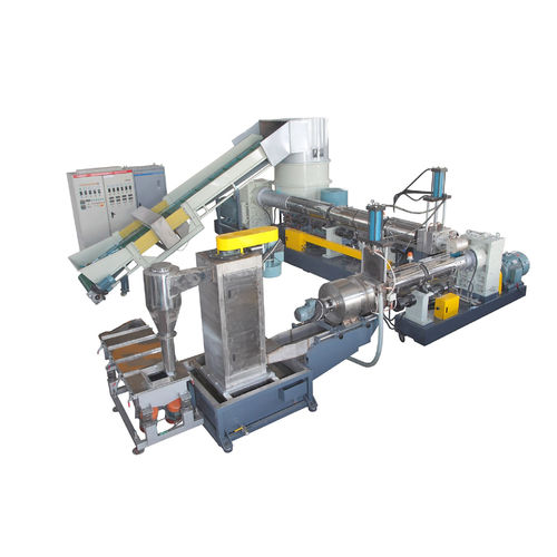 Unité de recyclage de plastique - ZHANGJIAGANG QING CHEN YU MACHINERY CO., LTD. - de sacs / avec granulation