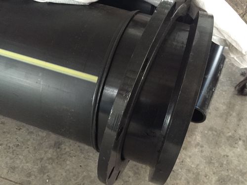 Tuyau rigide en HDPE - ZHANGJIAGANG QING CHEN YU MACHINERY CO., LTD. - pour l'eau / pour chantier de construction / pour applications marines