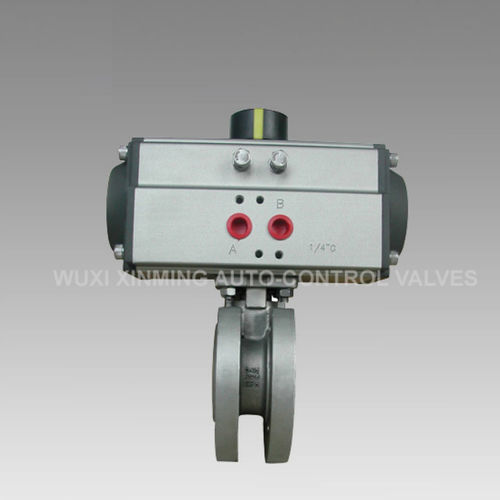 Vanne à boisseau sphérique - Wuxi Xinming Auto-Control Valves Industry Co., Ltd. - pneumatique / 3 pièces / en acier au carbone