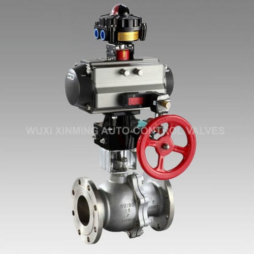Vanne à boisseau sphérique - Wuxi Xinming Auto-Control Valves Industry Co., Ltd. - pneumatique / en acier inox