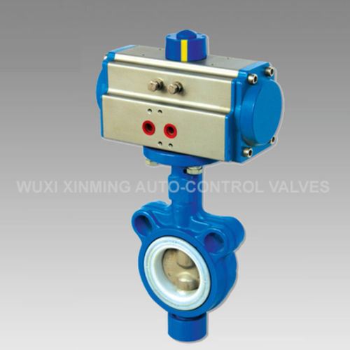 Vanne papillon - Wuxi Xinming Auto-Control Valves Industry Co., Ltd. - pneumatique / de contrôle / droite