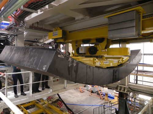 Palonnier à ventouse pour la construction - Tunnelift - ACIMEX - pour voussoirs