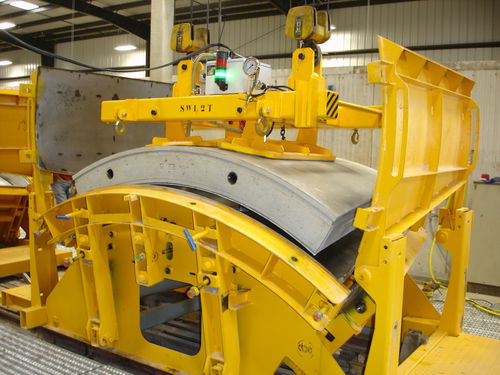 Palonnier à ventouse pour voussoirs - Tunnelift - ACIMEX - automatique