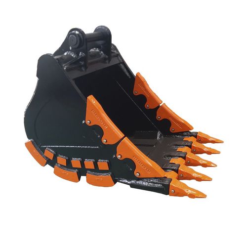 Godet à dents standard - Rock - Xuzhou Shenfu Construction Machinery and Equipment Co., Ltd. - pour pelle hydraulique / à 5 dents