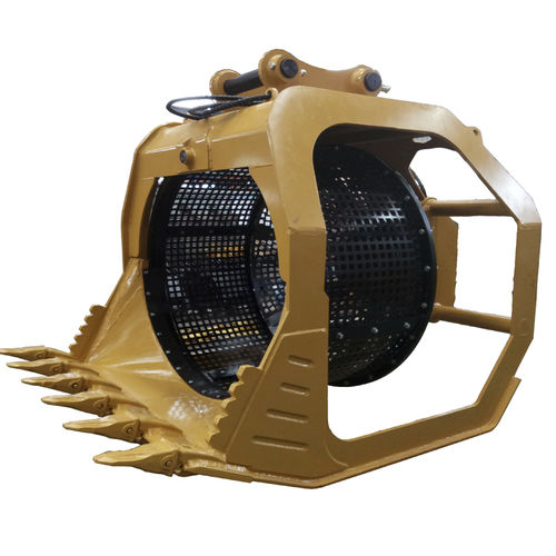 Godet cribleur - Xuzhou Shenfu Construction Machinery and Equipment Co., Ltd. - pour pelle hydraulique / à 6 dents