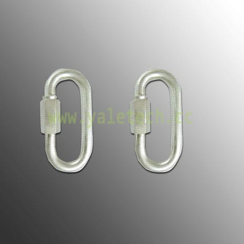 Mousqueton à verrouillage - YL-R01 - Hangzhou Yale Industrial Co., Ltd. - en acier / ovale