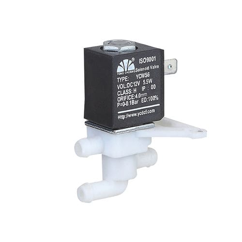Électrovanne à action directe - YCWS6 - Yongchuang solenoid valve - 3 voies / pour eau / air