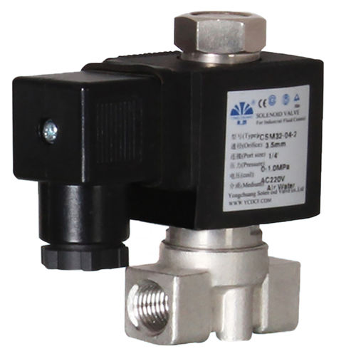 Électrovanne pour le vide - YCSM32S - Yongchuang solenoid valve - filetée / en acier inoxydable