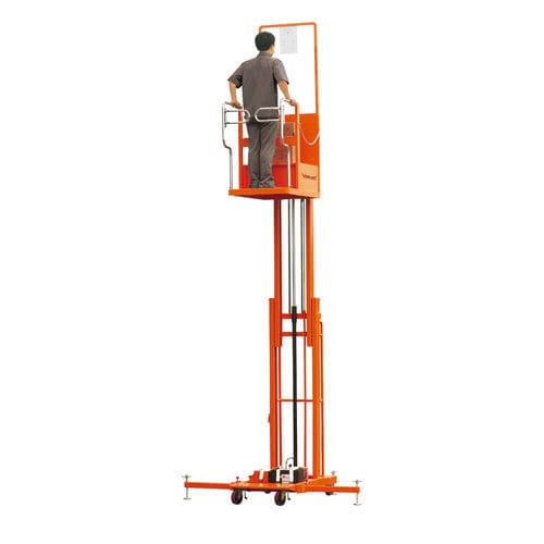 Chariot préparateur de commandes électrique - YLF200  - Wuxi Tongyang Machinery Technology Co., Ltd. - vertical / mobile