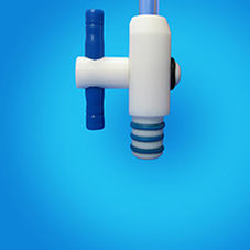 Vanne à clapet - Shenzhou Engineering Plastics Company - pour le vide ultra poussé / en PTFE / verticale