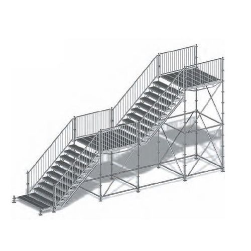 Escalier d'extérieur - Changzhou Yueyang Machinery Co., Ltd. - en acier