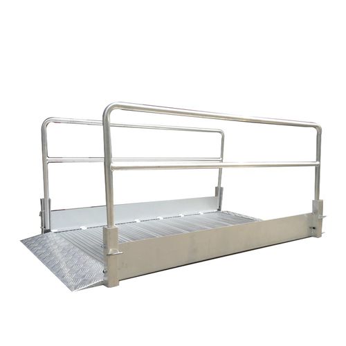 Passerelle d'accès abattante - Changzhou Yueyang Machinery Co., Ltd. - en aluminium