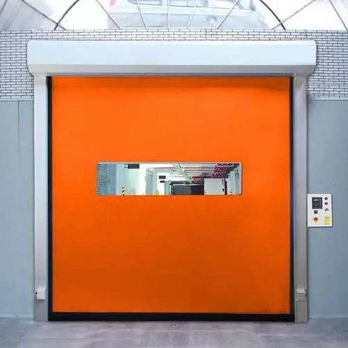 Porte autoréparable - YUOU (LUOYANG) DOORS AND WINDOWS TECHNOLOGY CO., LTD. - à enroulement / en aluminium / en tissu