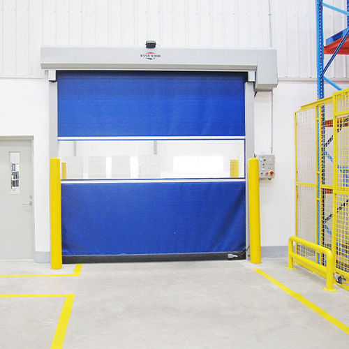 Porte PVC - YUOU (LUOYANG) DOORS AND WINDOWS TECHNOLOGY CO., LTD. - à enroulement / en tissu / pour l'intérieur