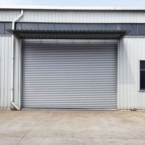 Porte résistante au vent - YUOU (LUOYANG) DOORS AND WINDOWS TECHNOLOGY CO., LTD. - à enroulement / en acier / en acier galvanisé