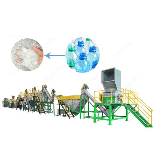 Ligne de recyclage PET - YRF-R  - Yurefon Machinery(Zhangjiagang) Co., Ltd. - séparation de métaux / par broyage / par lavage