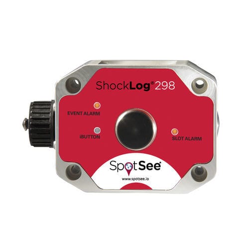 Enregistreur de données de température - ShockLog® 298 - SpotSee - de pression / d'humidité / d'accélération